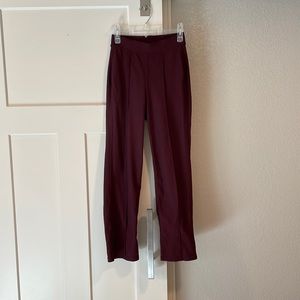 Lululemon Pants Size 2 Burgundy